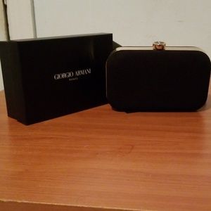 NWOT Giorgio Armani clutch